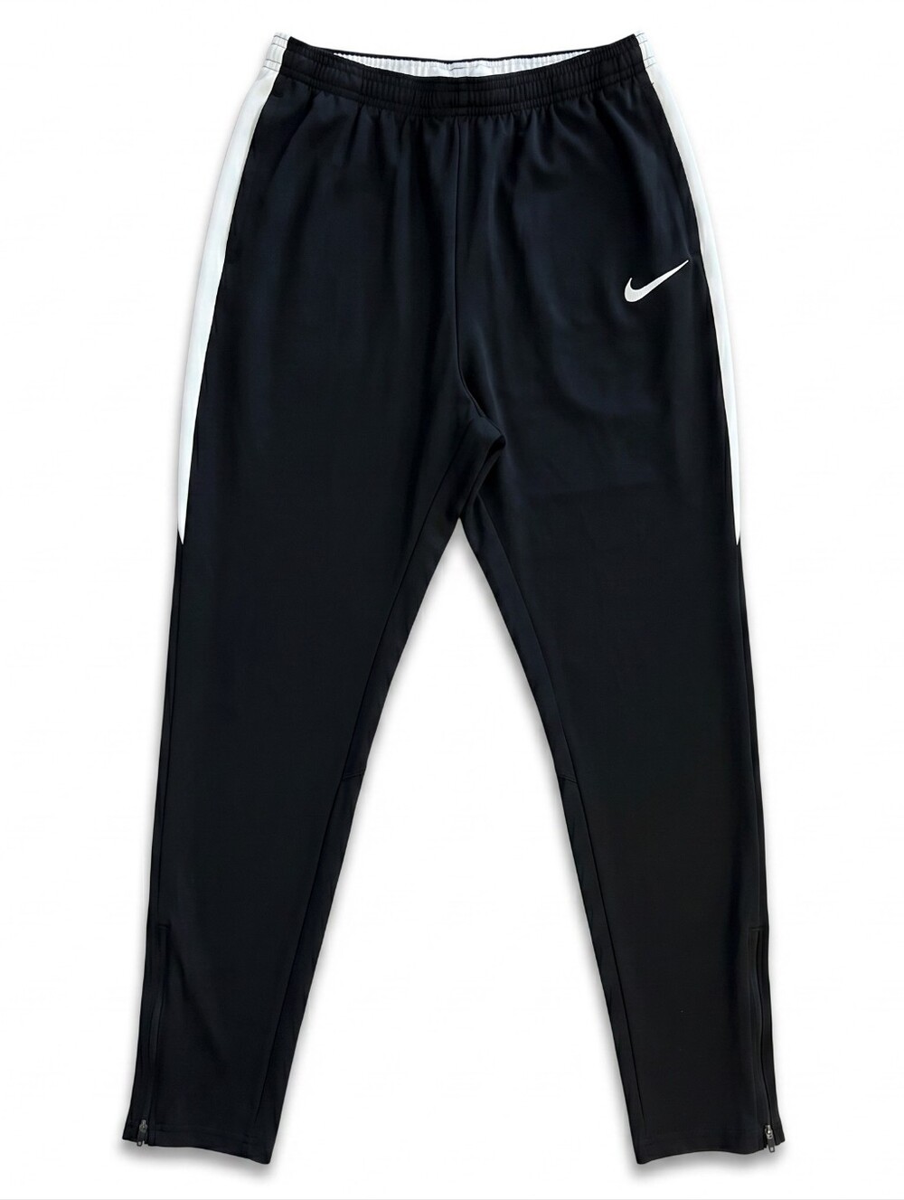 Nike Youth XL Dri Fit Black Academy Track Pants Boys Girls Soccer Warm Up Inseam